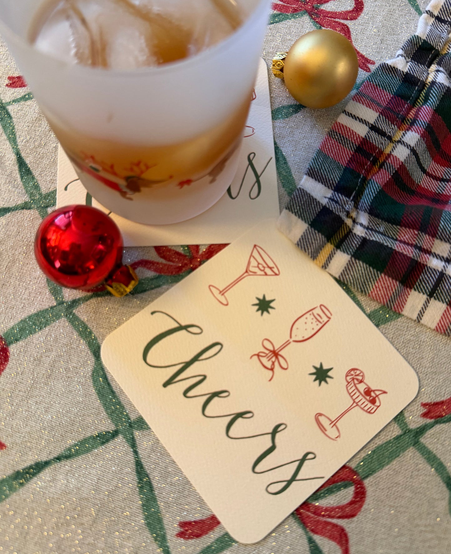 Holiday Coasters