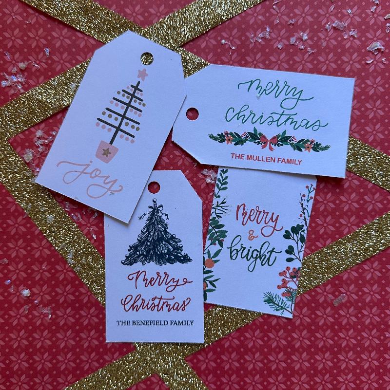 Holiday Gift Tags: Custom