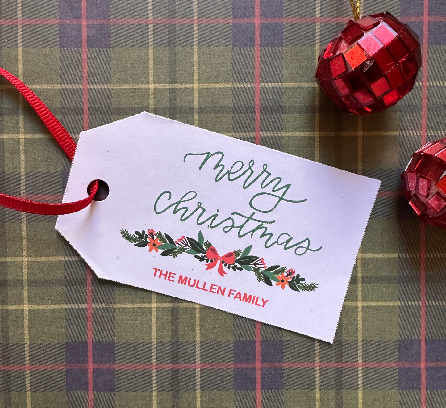 Holiday Gift Tags: Custom