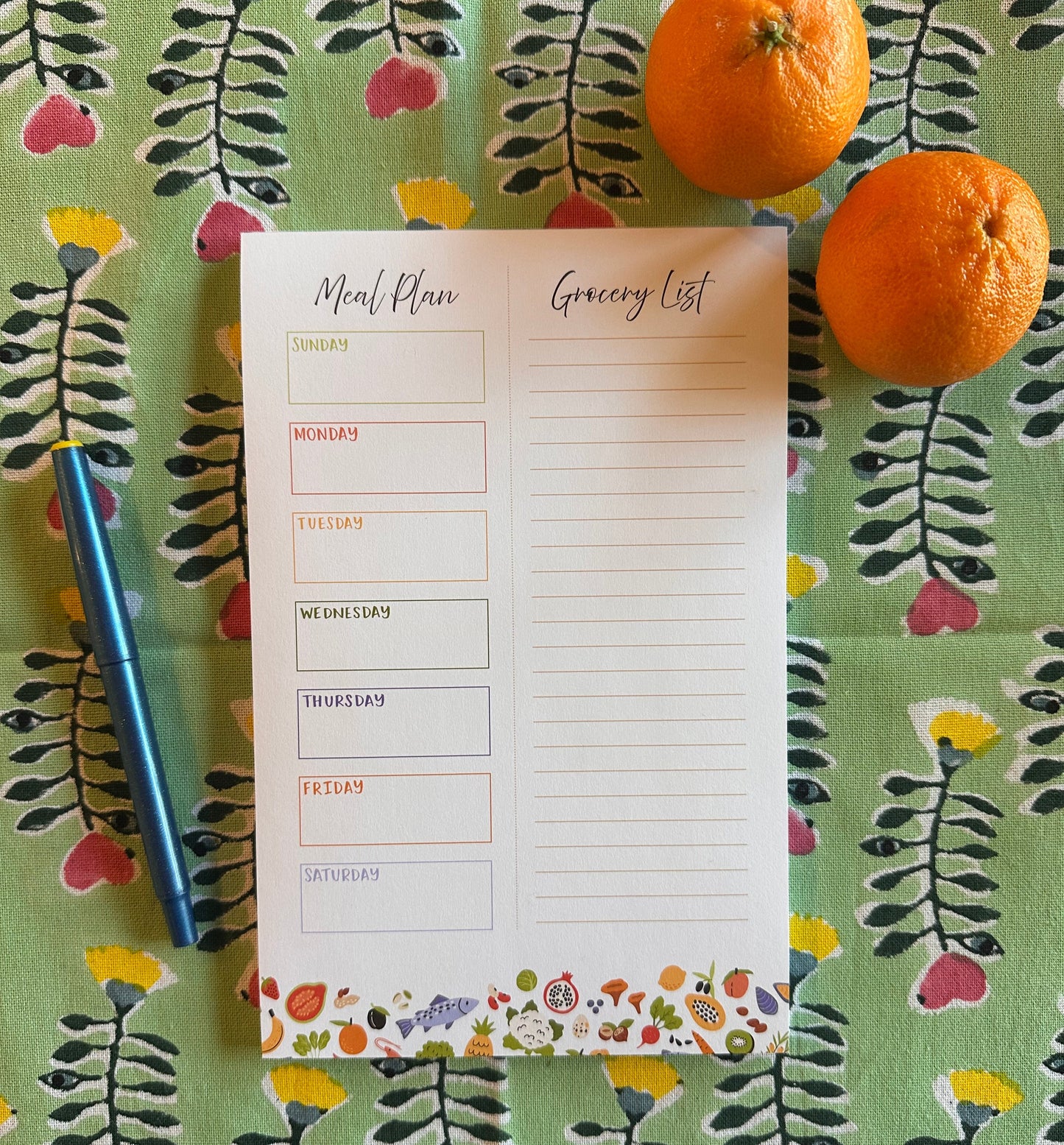 Grocery Notepad