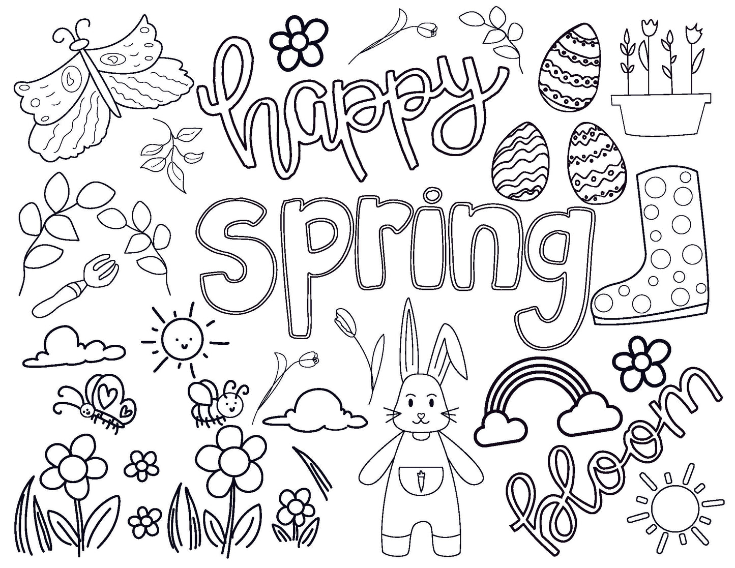 Spring Activity Sheets