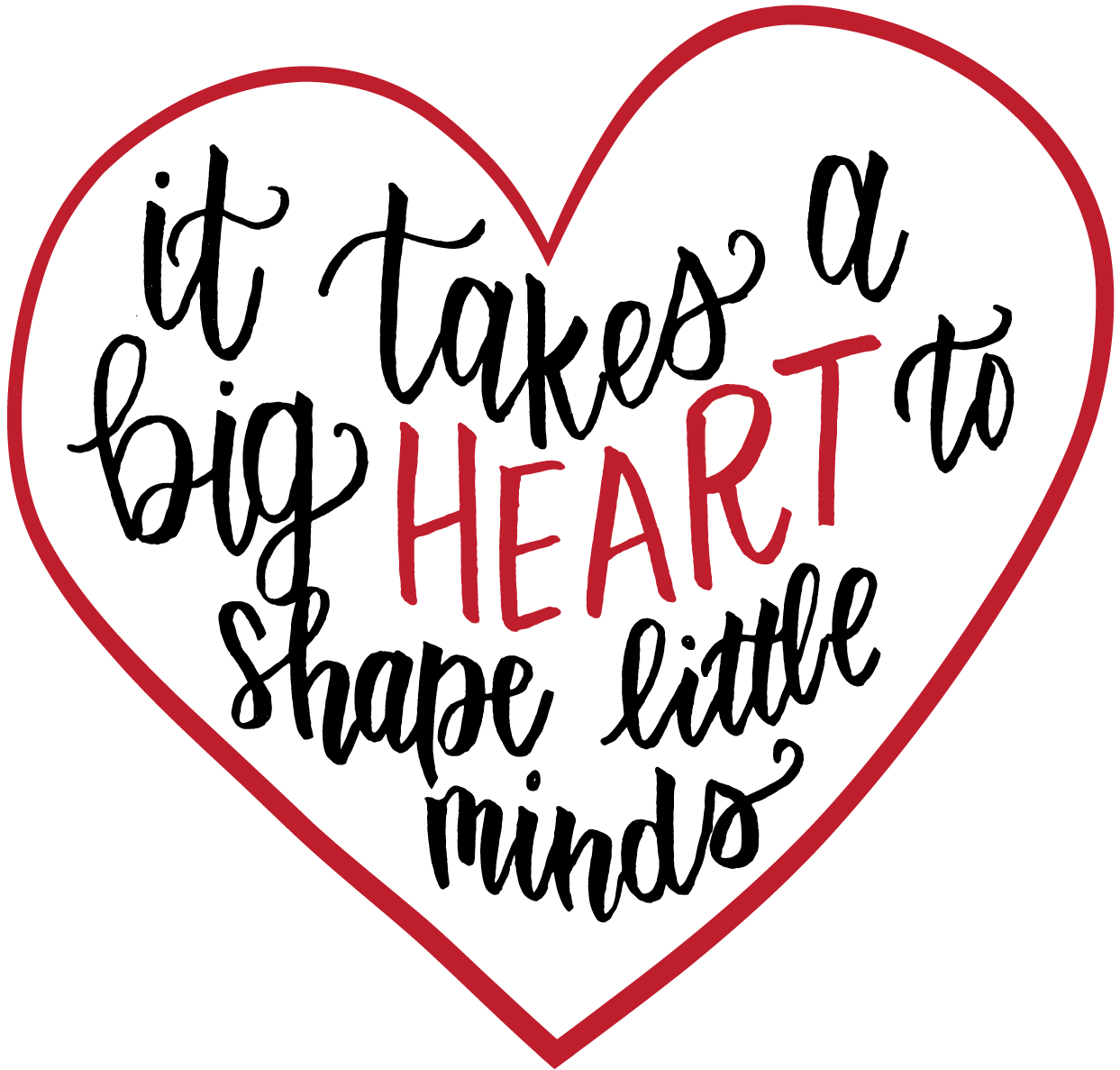 Teacher Valentine Print