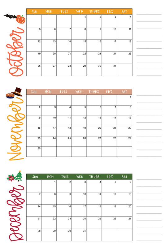 4Q Calendar