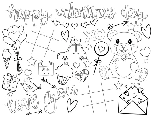 Valentine Activity Sheets