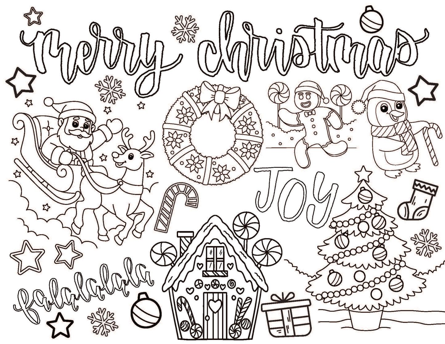 Christmas Activity Sheets