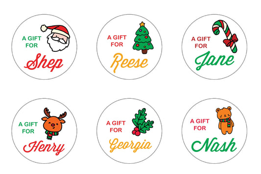 Custom Gift Stickers