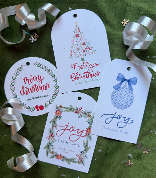 Holiday Gift Tags: Custom