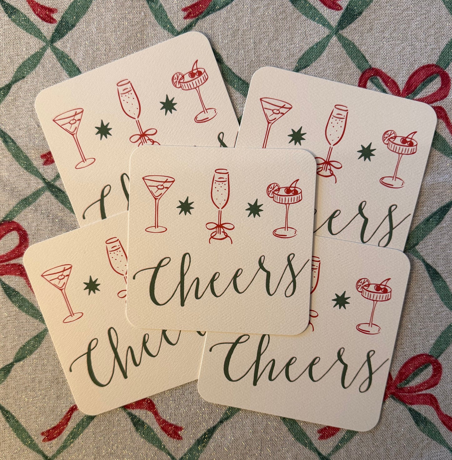 Holiday Coasters
