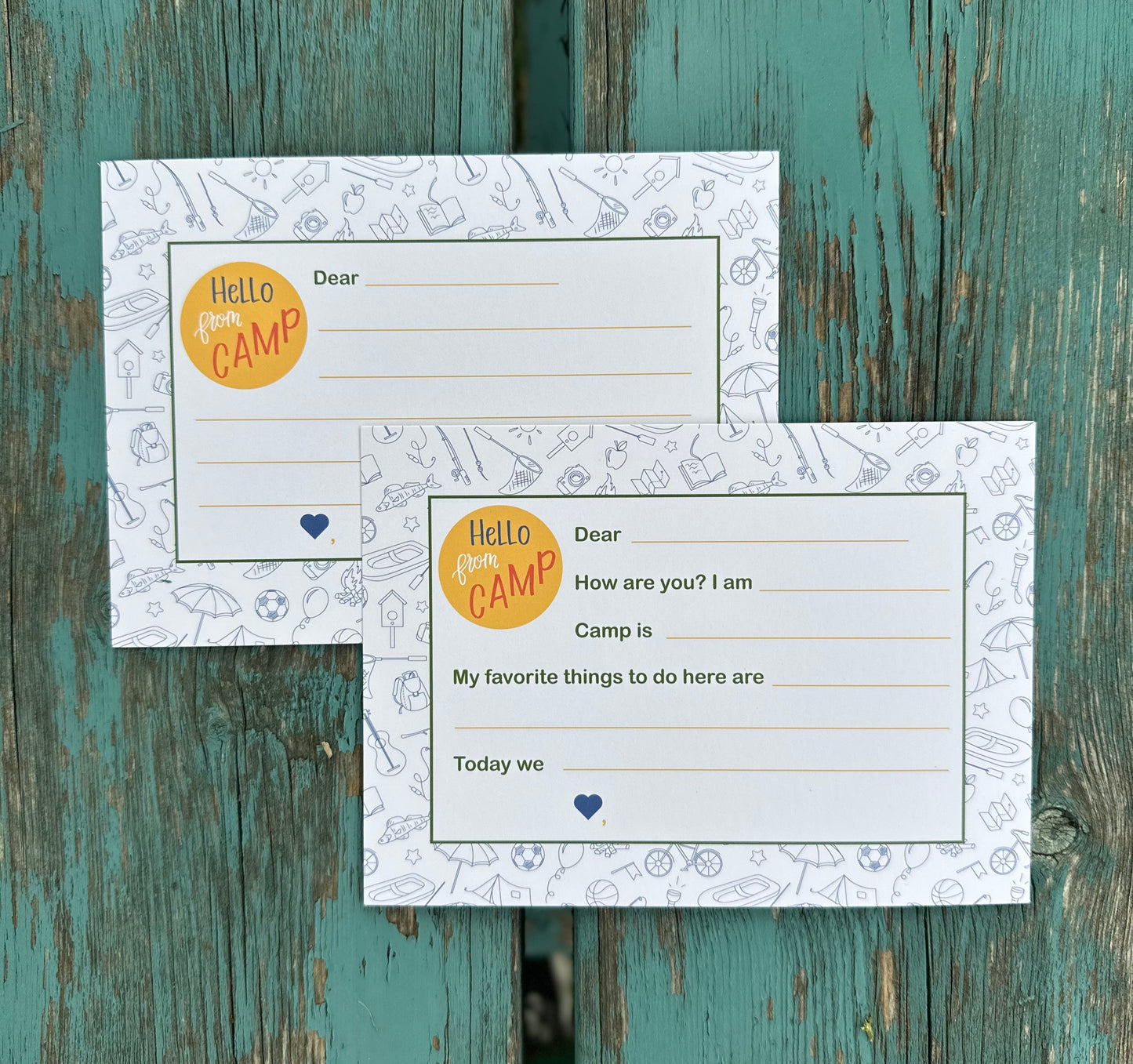 The Camp Collection: Note Cards