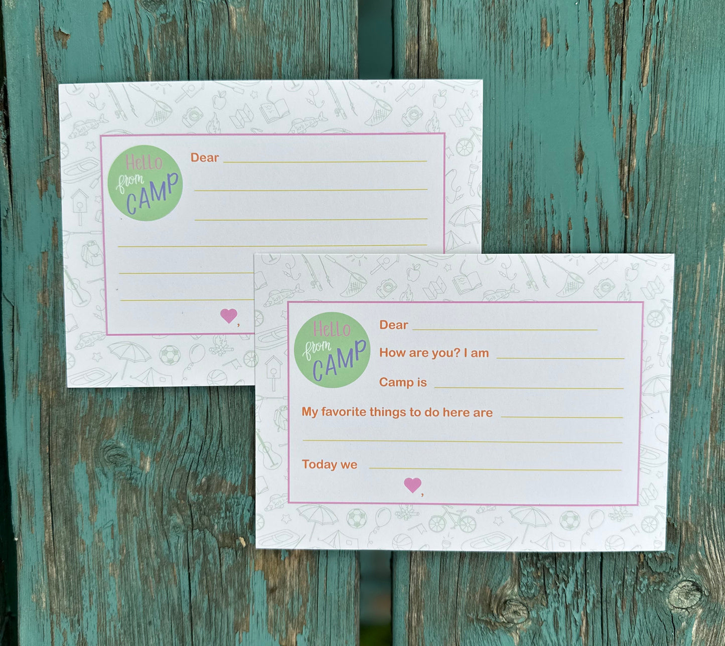 The Camp Collection: Note Cards