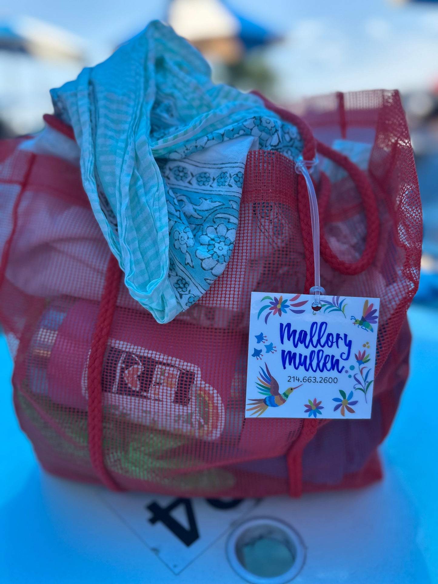 Pool Bag Tags