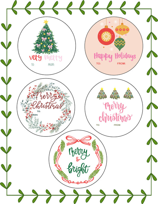 Holiday Sticker Sheet